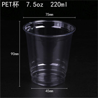 PET cup from DisposablesInc.com. The best import service in China. Import your disposable items and products from us.